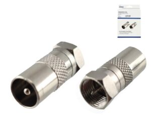 Adapter Koax-Stecker auf SAT-Stecker