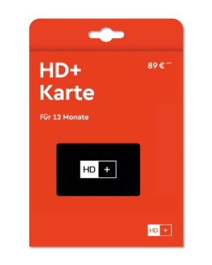 HD+ Karte inkl. 12 Monate HD+ Sender-Paket