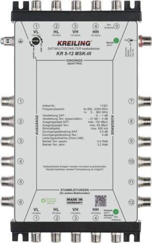 KR 5-12 MSK-III Multischalter & Verteiler