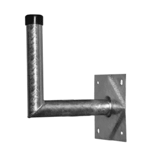 Satelliten Wandhalter 40x28cm Stahl Ø48mm
